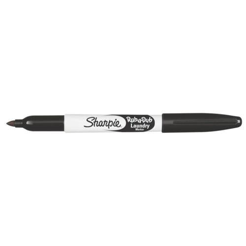 Sharpie Laundry Marker Fine Tip Black