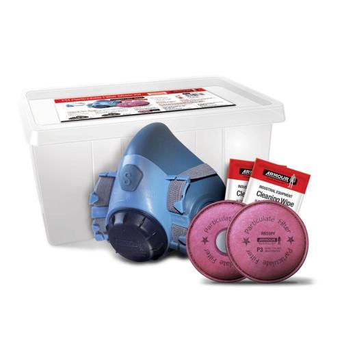 Armour Half Face P3 Particulate Filter Mask Kit Large