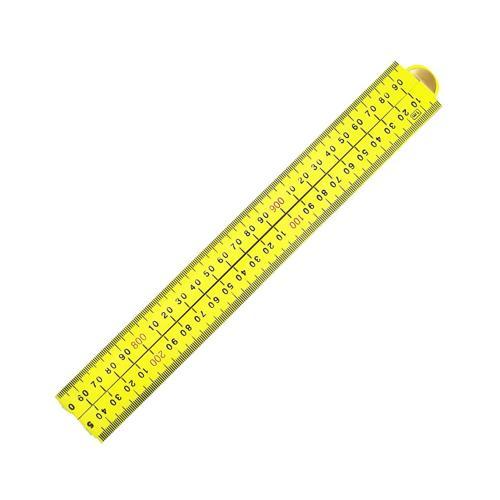 Komelon High-Vis Folding Ruler 1m