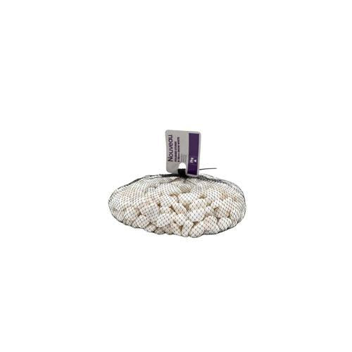 Nouveau Polished Garden Stones 2kg 5-15mm White