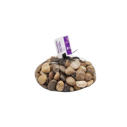 Nouveau Polished Garden Stones 2kg 10-30mm Assorted