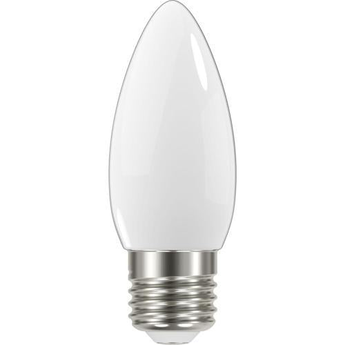 GE Lighting LED Candle Opal Glass 4.7 Watt Cool White 15061L