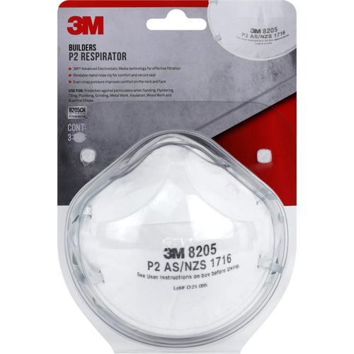 3M P2 Builders Respirator Pack of 3