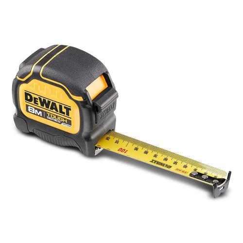 DeWALT Double Side Print Tough Tape Measure 8m X 32mm 8m X 32mm