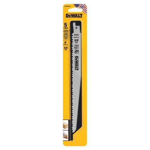 DeWALT 14TPI Pruning Blade 225mm 5 Pack