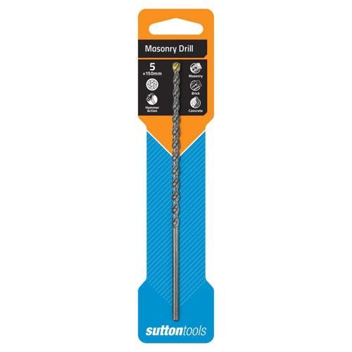 Sutton Tools Masonry Drill Bit M5 X 150