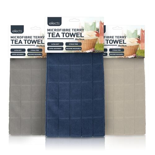 Effects Microfibre Tea Towel 50 X 70cm