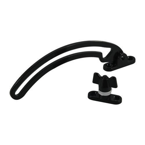 Jaeco Quadrant Window Stay 157mm Black Finish