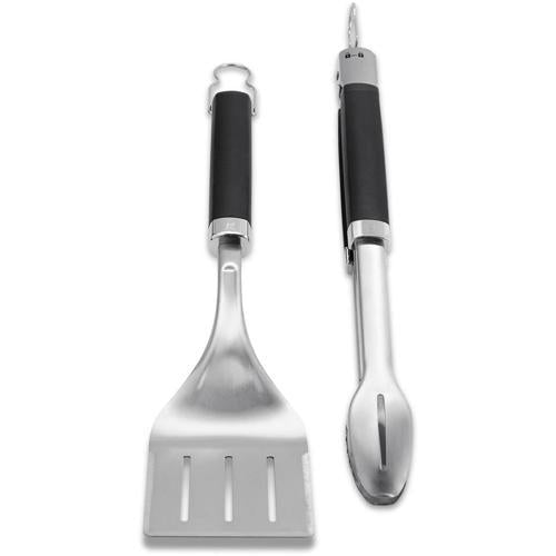 Weber 2 Piece Barbecue Tool Set (Tongs & Spatula)