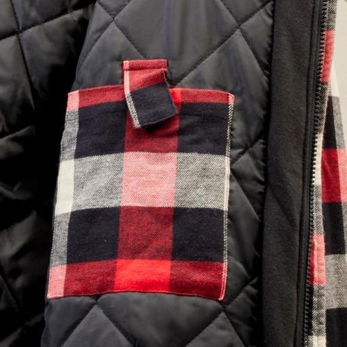 DeWALT Vozzo Flannel Jacket Medium Red