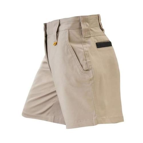 DeWALT Centenary Women's Work Shorts Size 12 Khaki
