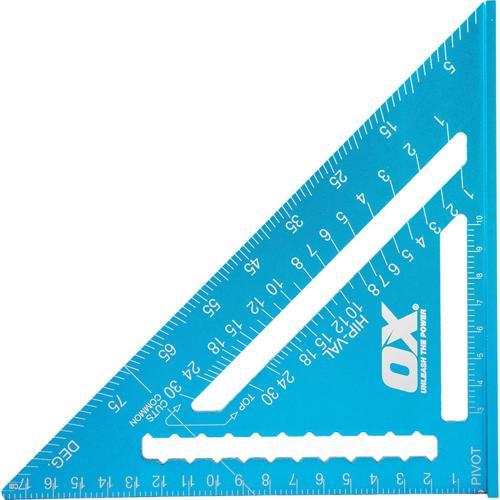 Ox Pro Aluminum Rafter Square 7 Inch 180mm