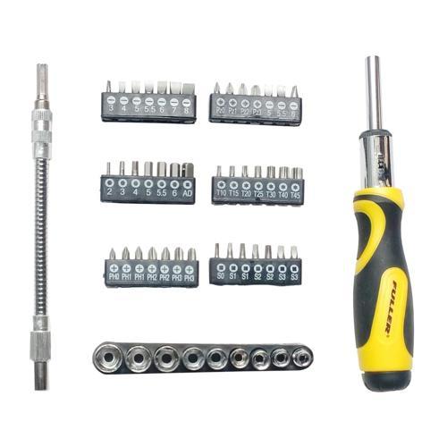Fuller Ratchet Screwdriver Set 53 Piece