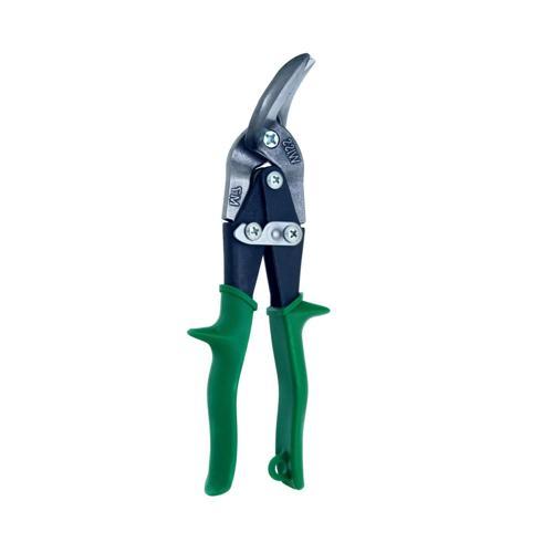 Wiss Crescent Offset Straight And Right Cut Aviation Snips 9-1/4 Inch Green Grip