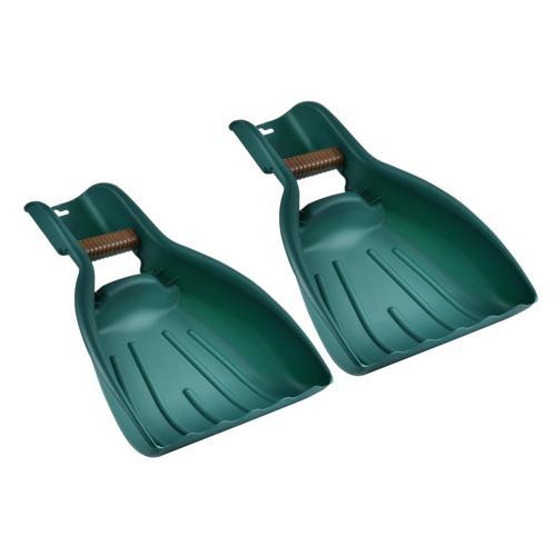 Leaf Scoop Pair Green