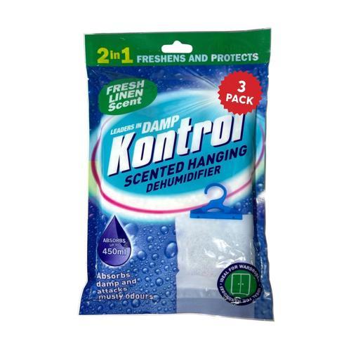 Kontrol Hanging Dehumidifier Damp Kontrol 3x210g Pack of 3