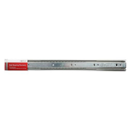 Hafele Ball Bearing Drawer Runner 500mm Silver 494.04.026