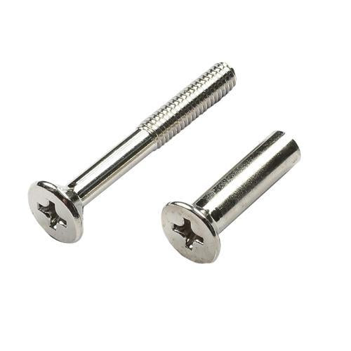 Hafele Cabinet Connector Zinc Plated Pack of 16