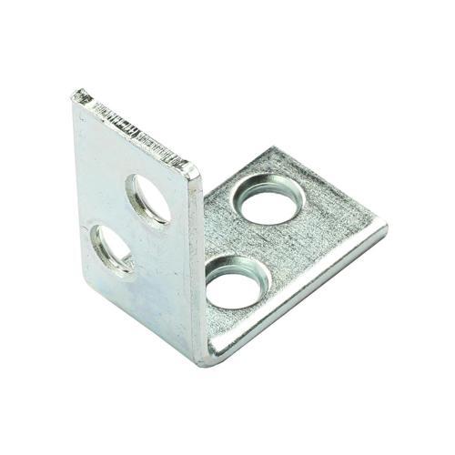 Hafele Angle Bracket 25mm 15mm 25mm Blue Galvanised Pack of 8