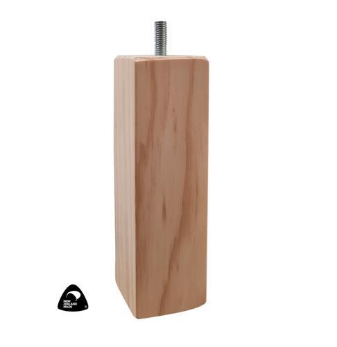 Sylvan Square Pine Furniture Leg 150mm