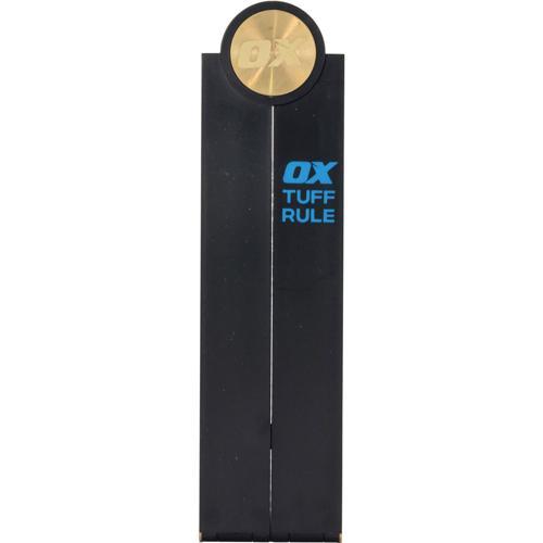 Ox Pro Metric Tuff Rule - Black 600mm Black