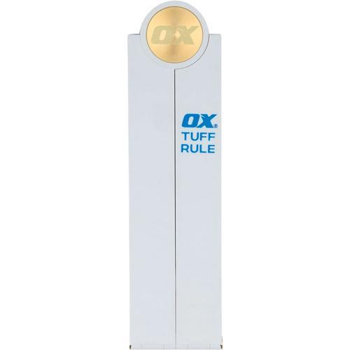 Ox Pro Metric Tuff Rule - White 600mm White