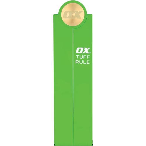 Ox Pro Metric Tuff Rule - Green 600mm Green