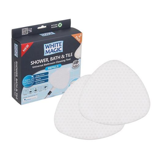 White Magic Shower Bath & Tile 17cm 18cm