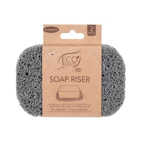 Soap Riser 12cm 9cm 2cm Platinum