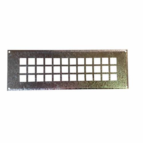 Triumph Square Holed Vent 300 X 100mm Galvanised
