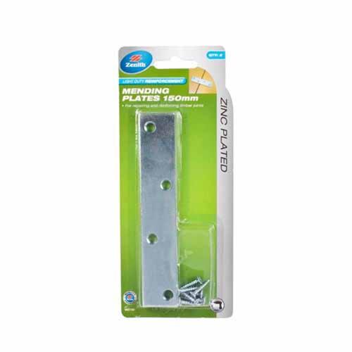 Zenith Mending Plate 150mm Zinc Plated