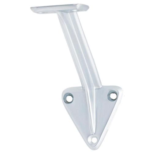Miles Nelson Bannister Bracket 60 X 75mm Satin Chrome