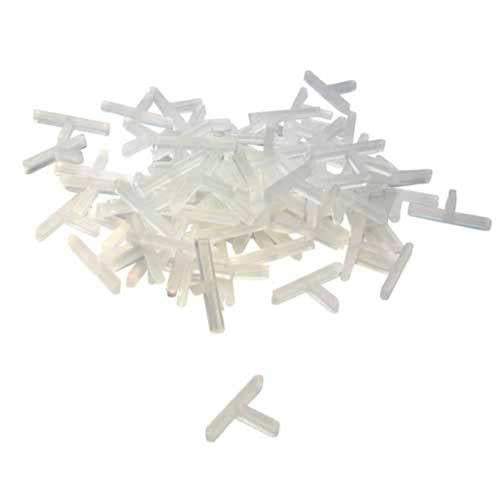 QEP T Shape Tile Spacer 1.5mm Pack of 500 White