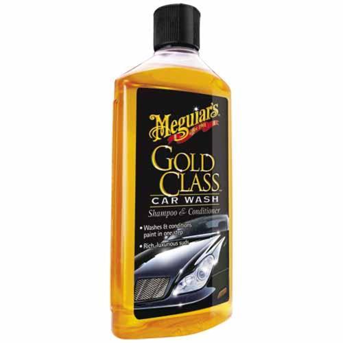 Meguiar's Gold Class Car Wash Shampoo & Conditioner 473mL Clear Bottle