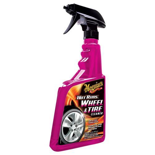 Meguiar's Hot Rims All Wheel And Tire Cleaner 710mL Pink Bottle