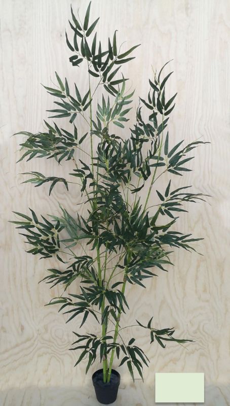 Artificial Bamboo Tree with Green Stem (2m)