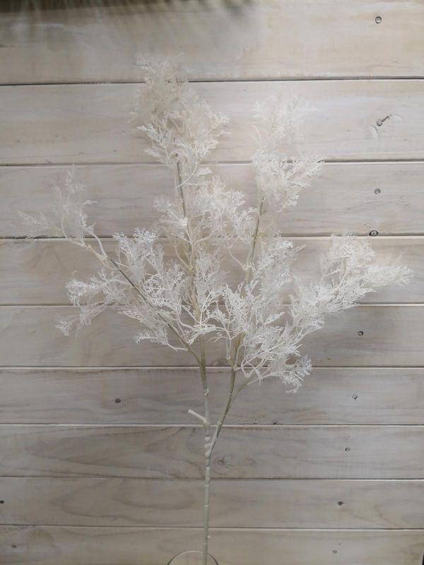 Artificial Rime Grass Spray x 4 (White)