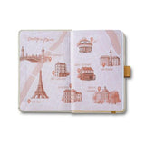 Sheaffer Emily in Paris Small Journal Beige Eiffel Tower 90gsm