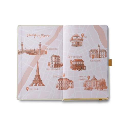 Sheaffer Emily in Paris Medium Journal Beige Eiffel Tower 90gsm