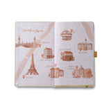 Sheaffer Emily in Paris Medium Journal Beige Eiffel Tower 90gsm