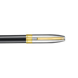 Sheaffer Legacy Fine Fountain Pen Black Chrome 14K Gold Trim