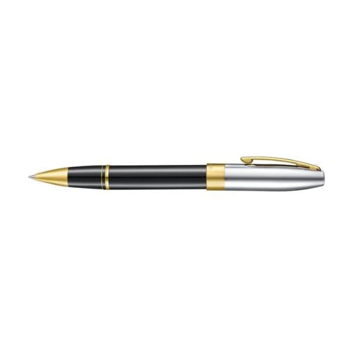 Sheaffer Legacy Rollerball Pen Black Chrome 14K Gold Trim