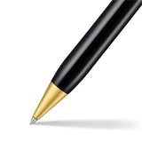Sheaffer Legacy Ballpoint Pen Black Chrome 14K Gold Trim