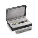 Sheaffer Legacy Ballpoint Pen Black Chrome 14K Gold Trim