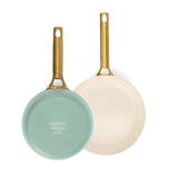 GreenPan Padova 2 Piece PFAS Free Frypan 26/30cm Mint