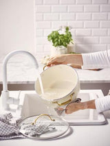 GreenPan Padova PFAS Free Casserole 24cm/4.71L Cream