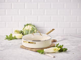 GreenPan Padova PFAS Free Saute Pan 28cm/3.6L Cream