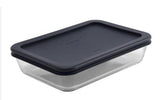 Pyrex Simply Store 3 Cup Rectangle Blue Lid
