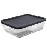 Pyrex Simply Store 11 Cup Rectangle Blue Lid