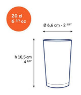 Duralex Unie Tumbler 200ml - Set 6
